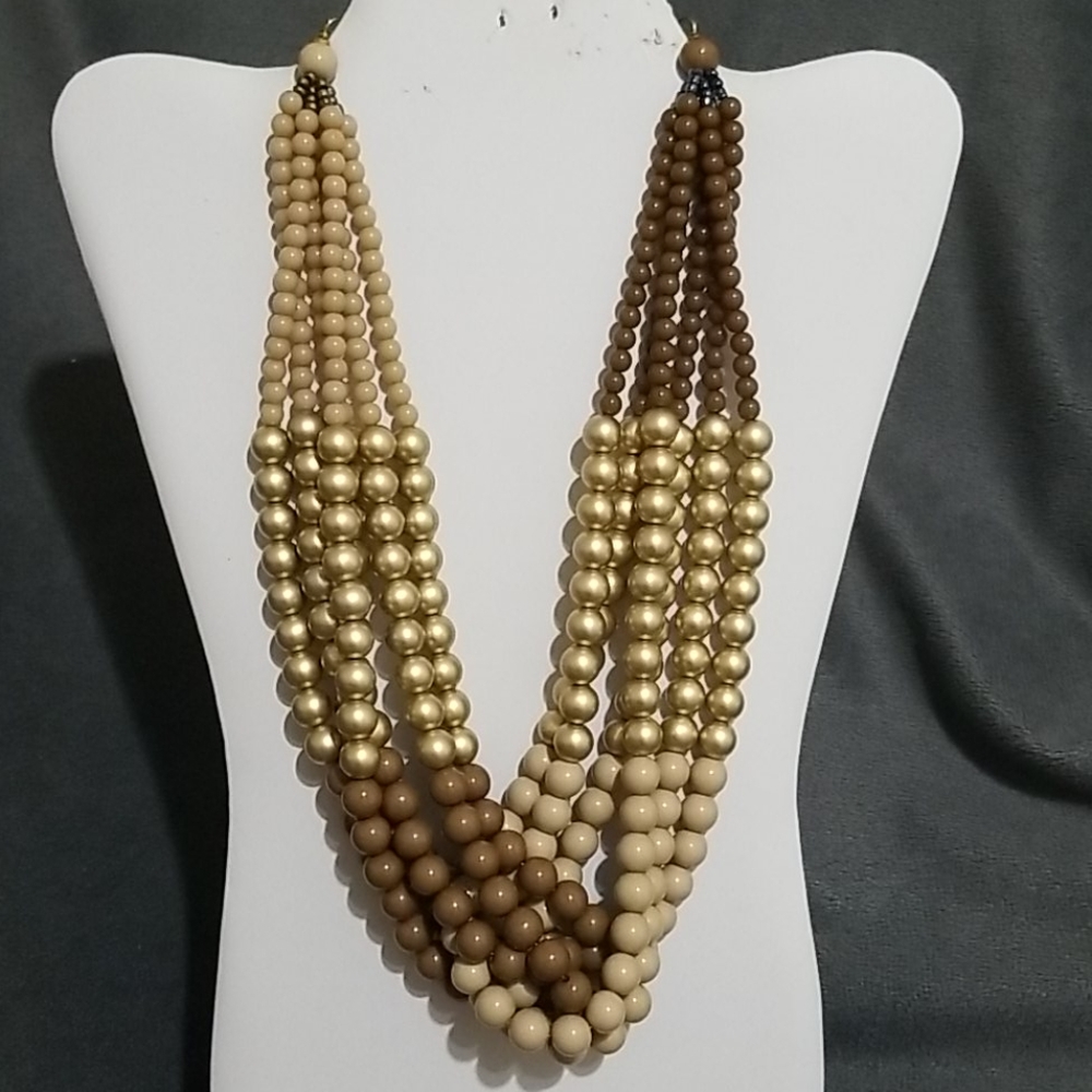 Layered Beaded Necklace